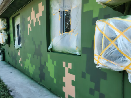 长春海洋 / 林地场景数码伪装