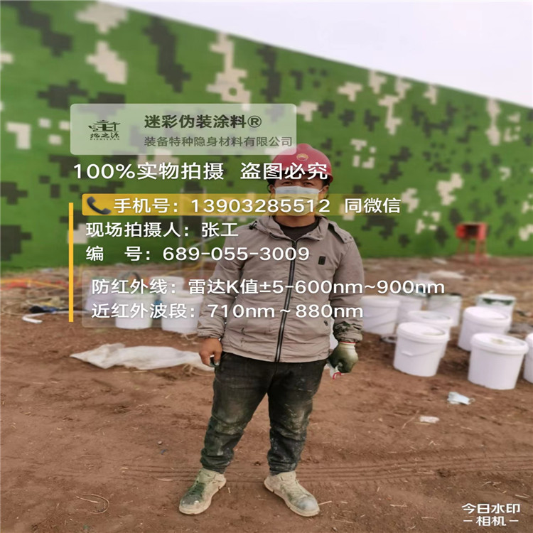 长春​包括外墙、护坡、水泥地面建筑物的迷彩喷涂